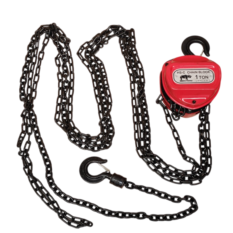 POLIPASTO 1 TON X 3 MTS CADENA TIPO JAPON CH-1101