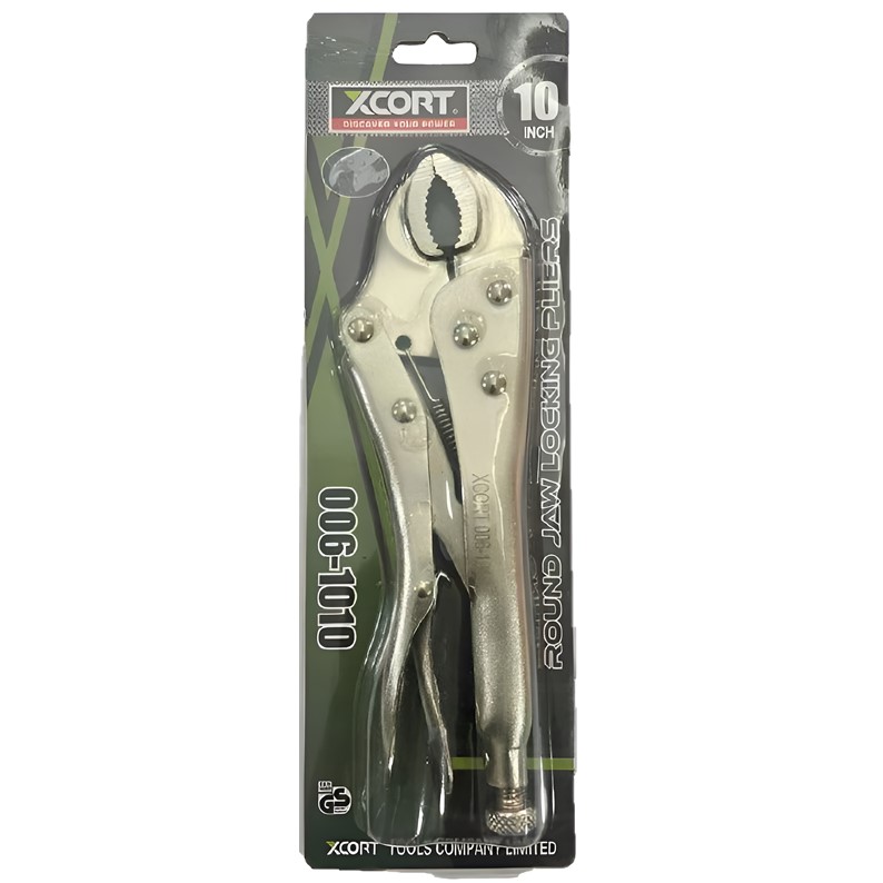 PINZA DE PRESION VISE GRIP 10 BOCA CURVA XCORT 006-1010