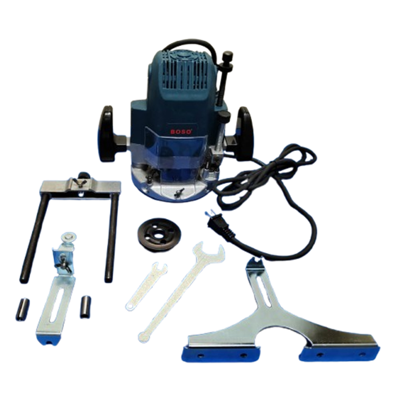 ROUTER BOSO AZUL 26MM MORDAZA 1/4 Y 1/2 2000W BS41012
