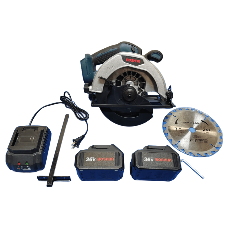 SIERRA CIRCULAR RECARGABLE  7 1/4  BS5830 / BS1900C BOSHUN 2 BATERIAS