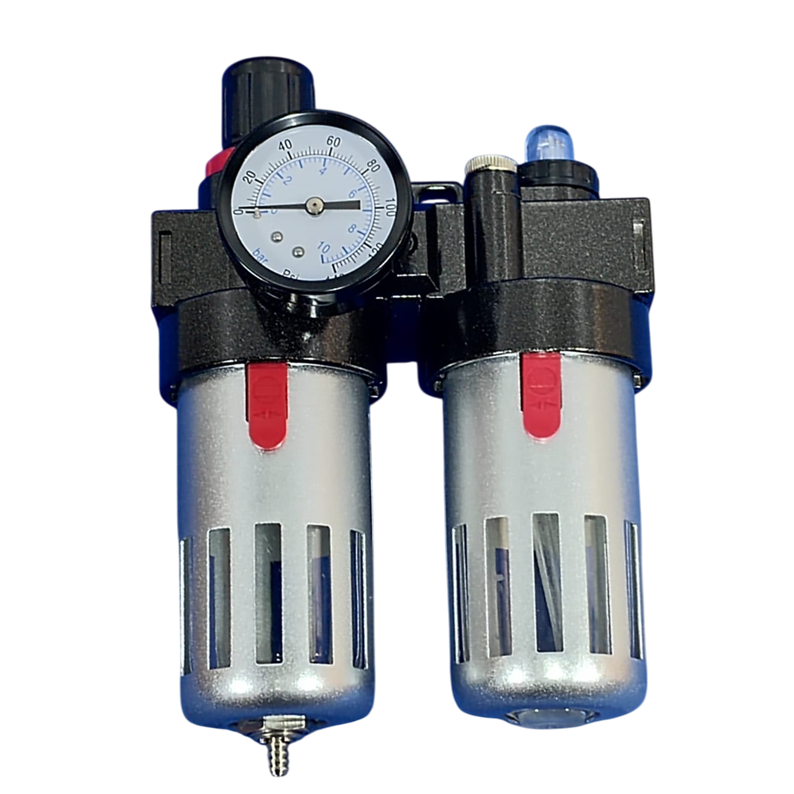 TRAMPA DE AGUA MF-3 C/MANOMETRO Y LUBRICADOR 1/2 WUFU