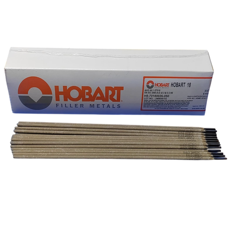 ELECTRODO E7018 HOBART 3/32 LIBRA CAJA 44 LBS