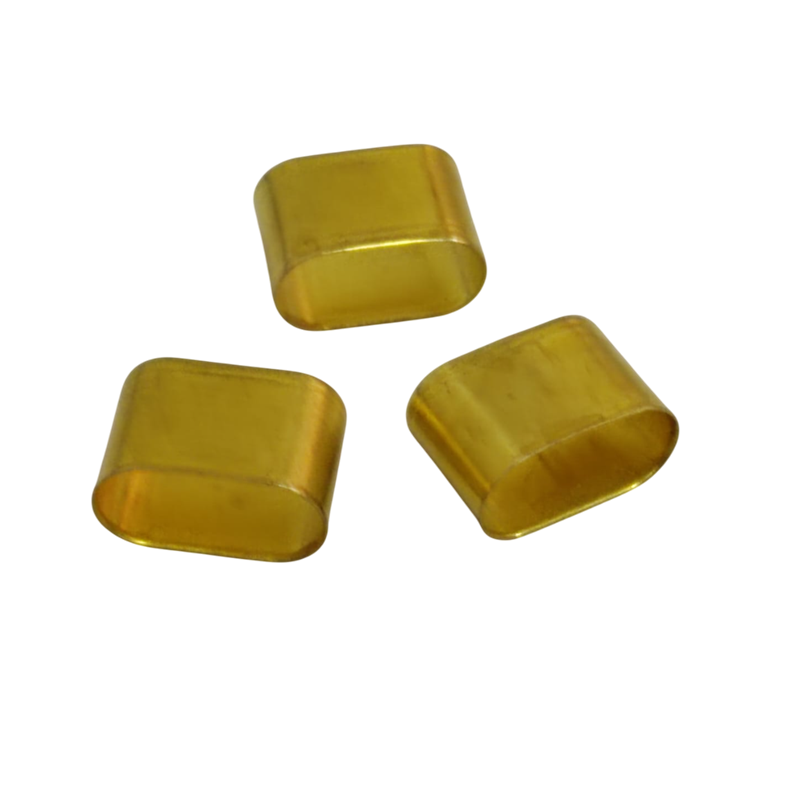 ABRAZADERA OVALADA BRONCE P/MANGUERA GEMELADA TECH-BS9940P