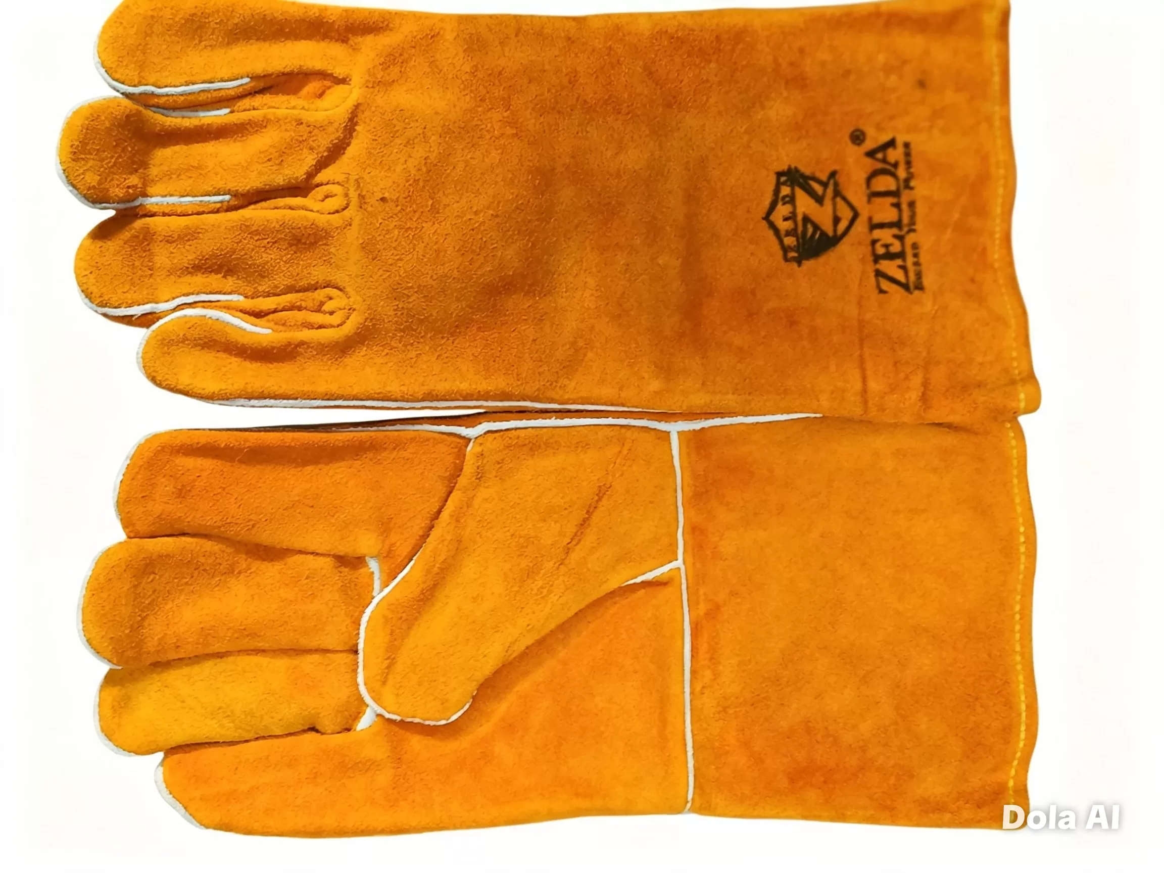 GUANTE P/SOLDADOR 14 PULG ZELDA ZDWG-14 MOSTAZA