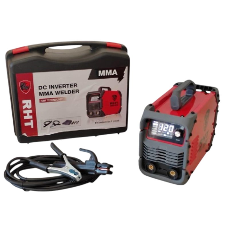 INVERSOR ZELDA ROJO 160 AMP 110/220V MMA-160LCD C/ESTUCHE