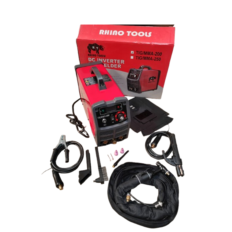 INVERSOR RHINO  200 AMP TIG-MMA 2 EN 1 110/220V  C/ANTOR TJ