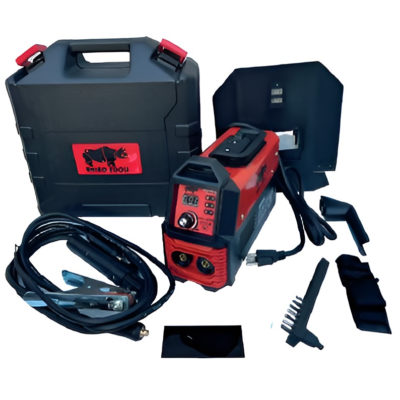 INVERSOR RHT 160-200 AMP 110/220V MMA-200V ROJO C/ESTUCHE PLASTICO