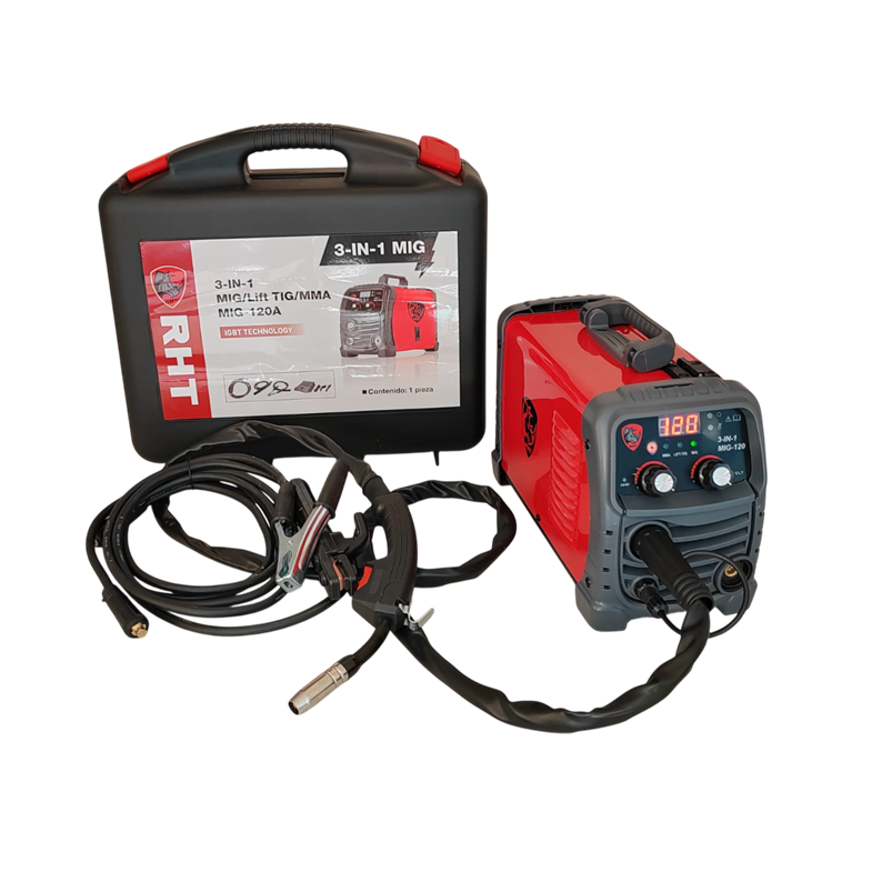 INVERSOR ZELDA 3 EN 1 130 AMP 110/220V MIG/MMA-130DV C/ESTUCHE