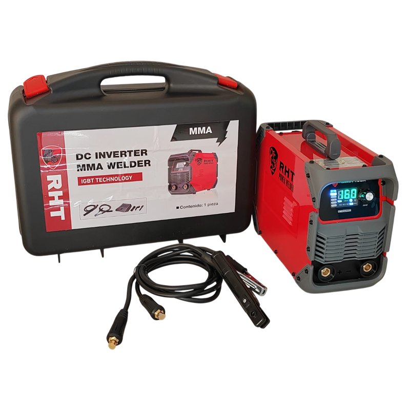 INVERSOR ZELDA ROJO 160 AMP 110/220V  MMA-EVO160 SIN ESTUCHE