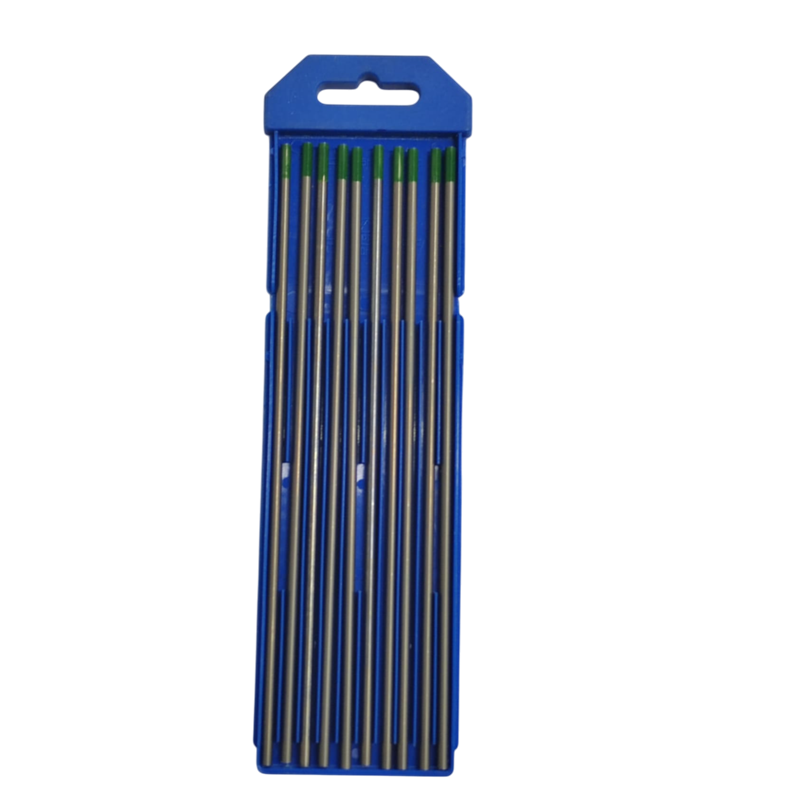 VARILLA TUNGSTENO PURO 1/8 X 7 VERDE UNIDAD