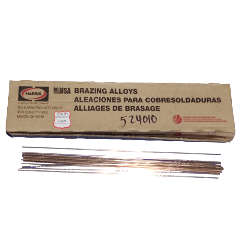 VARILLA PLATA 0% HARRIS 1/8 X 20 PLANA UNIDAD
