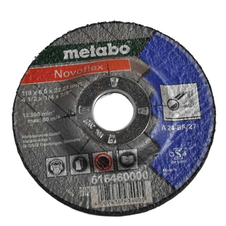 DISCO NOVOFLEX PULIR METAL 4.5 X 1/4 METABO